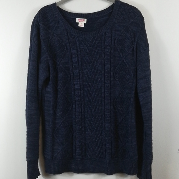 Mossimo Navy Blue Sweater - Picture 3 of 6